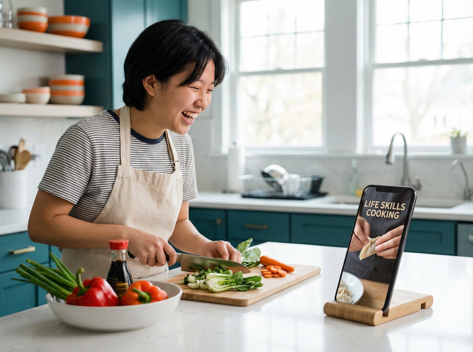 蘑菇视频烹饪场景 - 跟着视频教程学做菜